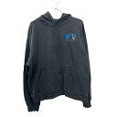 【中古】【古着】 BEIMAR プルオーバーパーカー Lサイズ SURF CONCEPTS チャコールグレー 古着卸 アメリカ仕入 t2207-4154