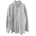 【中古】【古着】 L.L.Bean 長袖チェックシャツ XXLサイズ程度 エルエルビーン ビッグサイズ ブルー ホワイト 古着卸 アメリカ仕入 t2207-41...