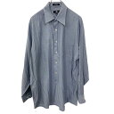 【中古】【古着】 Calvin Klein 長袖シャツ XLサイズ カルバンクライン ビッグサイズ ネイビー 古着卸 アメリカ仕入 t2207-4243