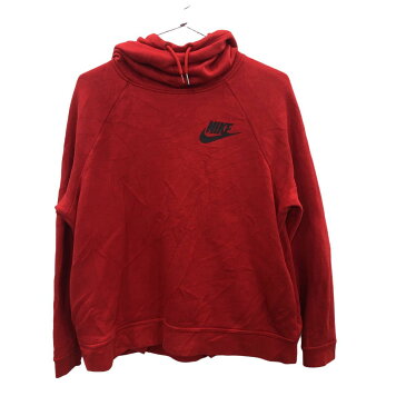 NIKE ロゴスウェット M ナイキ レッド スポーツウェア 古着卸 アメリカ仕入 t2208-3192