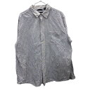 【中古】【古着】 CHAPS チェックシャツ XLサイズ チャップス ホワイト 長袖シャツ チェック柄 古着卸 アメリカ仕入 t2208-3369