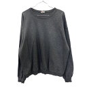 【中古】【古着】 Champion クルーネックスウェット XLサイズ チャンピオン ワンポイトロゴ グレー 古着卸 アメリカ仕入 t2208-3895