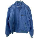 【中古】【古着】 MEMBERS ONLY ジップアップ中綿ジャケット Lサイズ程度 メンバーズ・オンリー ブルー 古着卸 アメリカ仕入 t2209-3092