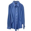 【中古】【古着】 CHAPS 長袖シャツ XLサイズ程度 チャップス ビッグサイズ ブルー 古着卸 アメリカ仕入 t2209-3308