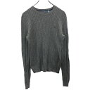 【中古】【古着】 IZOD ニット Mサイズ アイゾッド グレー 古着卸 アメリカ仕入 t2209-3336
