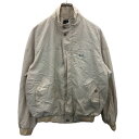 【中古】【古着】 IVYOXFORD ゴルフジャケット Lサイズ程度 アイビーオックスフォード ホワイト 古着卸 アメリカ仕入 t2209-3399