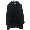 【中古】【古着】 croft&barrow コート Lサイズ クロフトアンドバロー ブラック ラグラン 古着卸 アメリカ仕入 t2209-3447