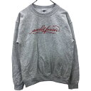 【中古】【古着】 GILDAN プリントスウェット Sサイズ ギルダン ホワイト 古着卸 アメリカ仕入 t2210-3076