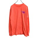 【中古】【古着】 ROYeE ロングTシャツ Mサイズ オレンジ 古着卸 アメリカ仕入 t2210-3440
