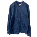 【中古】【古着】 Levi's ジップアップジャケット Mサイズ リーバイス ネイビー 古着卸 アメリカ仕入 t2210-3478