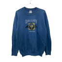 【中古】【古着】 GILDAN プリントスウェット Sサイズ ギルダン グランドキャニオン ブルー 古着卸 アメリカ仕入 t2301-3039