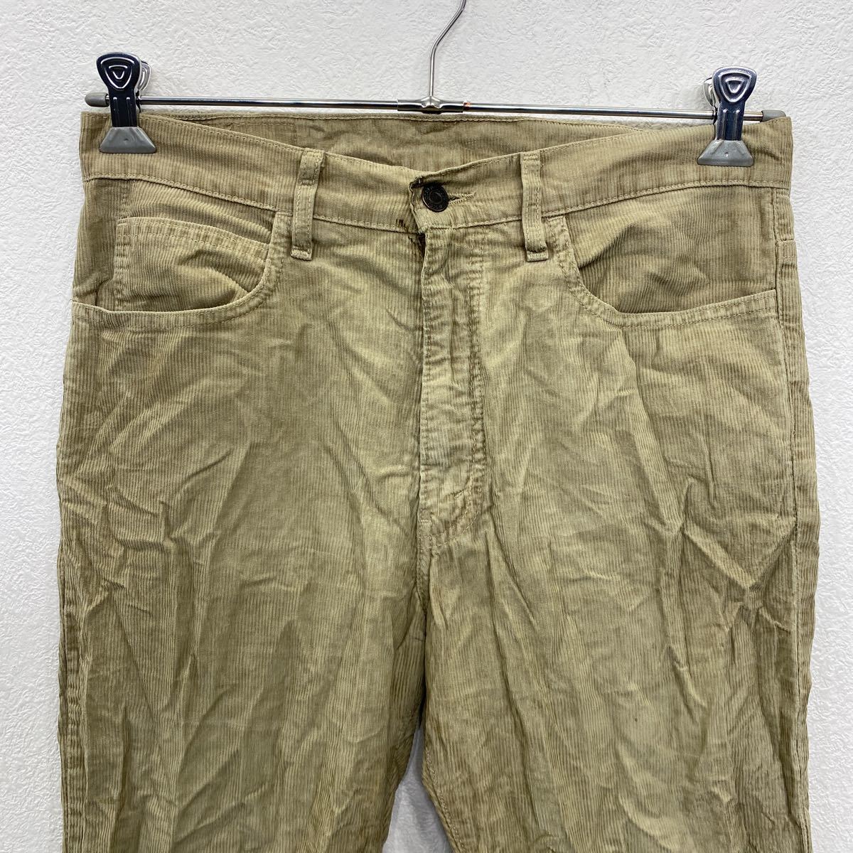 【中古】【古着】 Levi's コーデュロイパンツ W31 リーバイス 90s vintage ユーロ企画 ベージュ 古着卸 アメリカ仕入 2302-122
