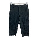 【中古】【古着】 Lee ハーフパンツ W31 リー レディース ブラック 古着卸 アメリカ仕入 2302-16
