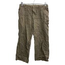 【中古】【古着】 TOMMY HILFIGER チノパン W32 トミーヒルフィガー レディース ブラウン 古着卸 アメリカ仕入 2302-33
