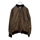 【中古】【古着】 H&M MA-1 ジャケット キッズ 160 オリーブグリーン ブラック ミリタリー 古着卸 アメリカ仕入れ a410-5289