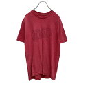 【中古】【古着】 QUIKSILVER 半袖 プリント Tシャツ L〜 レッド クイックシルバー サーフ 古着卸 アメリカ仕入れ a408-5164