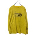 【中古】【古着】 VOLCOM 長袖 Tシャツ M イエロー バナナ プリント ロンT 古着卸 アメリカ仕入れ a411-5374