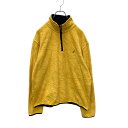 【中古】【古着】 NAUTICA プルオーバー フリースジャケット Sサイズ ノーティカ 黄色 イエロー 古着卸 アメリカ仕入れ a410-5214