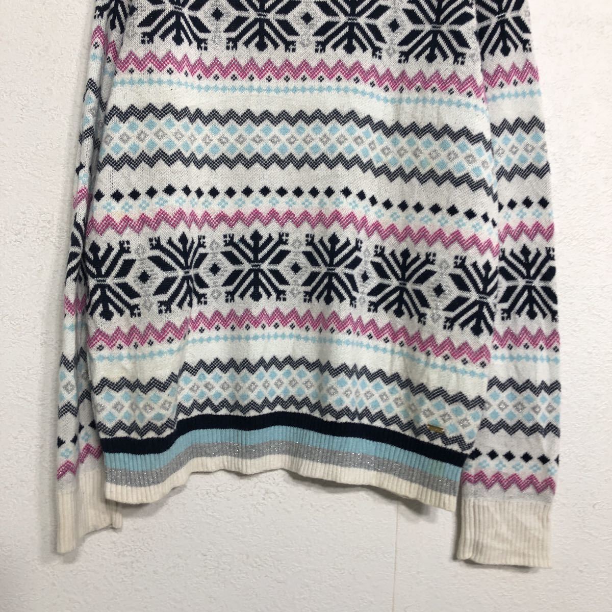 ����šۡڸ���� TOMMY HILFIGER �˥å� �������� ��ǥ����� M �ۥ磻�� �ԥ� �֥롼 ��� �Υ�ǥ��å��� ���˥å� ���岷 ����ꥫ������ a412-5241