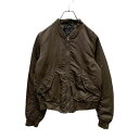 【中古】【古着】 UNIQLO MA-1 ジャケット レディース S グリーン ユニクロ ジップアップ ナイロン ミリタリー 古着卸 アメリカ仕入れ a410-5258