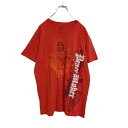 【中古】【古着】 半袖 プリント Tシャツ M レッド オールドイングリッシュ 古着卸 アメリカ仕入れ a406-5537