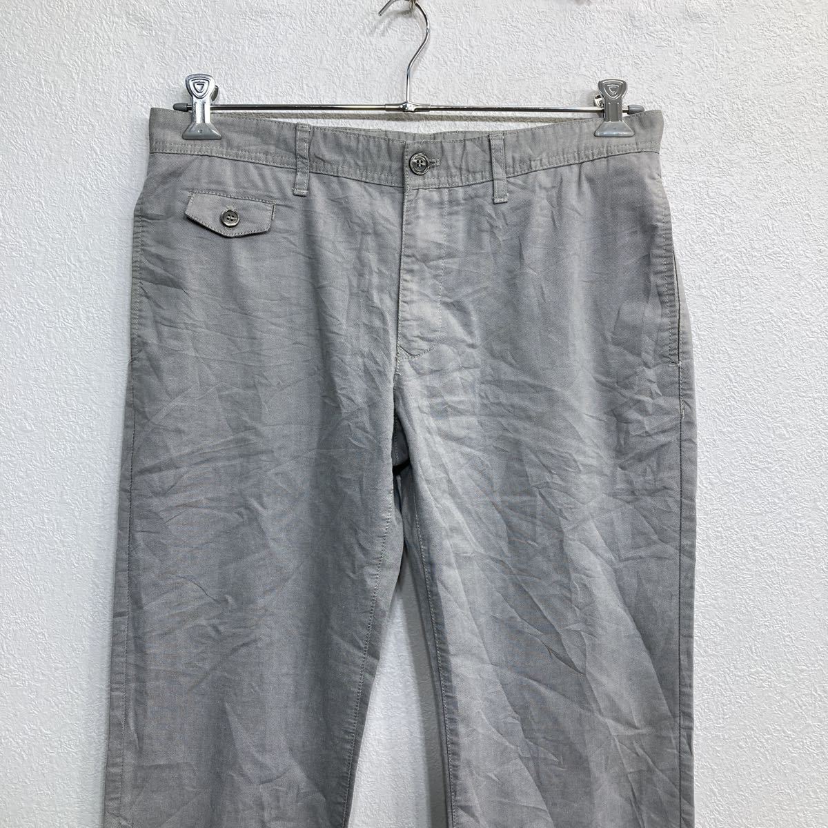 【中古】【古着】 ZARA MAN ロングパンツ W32 ザラ グレー 古着卸 アメリカ仕入 2303-52