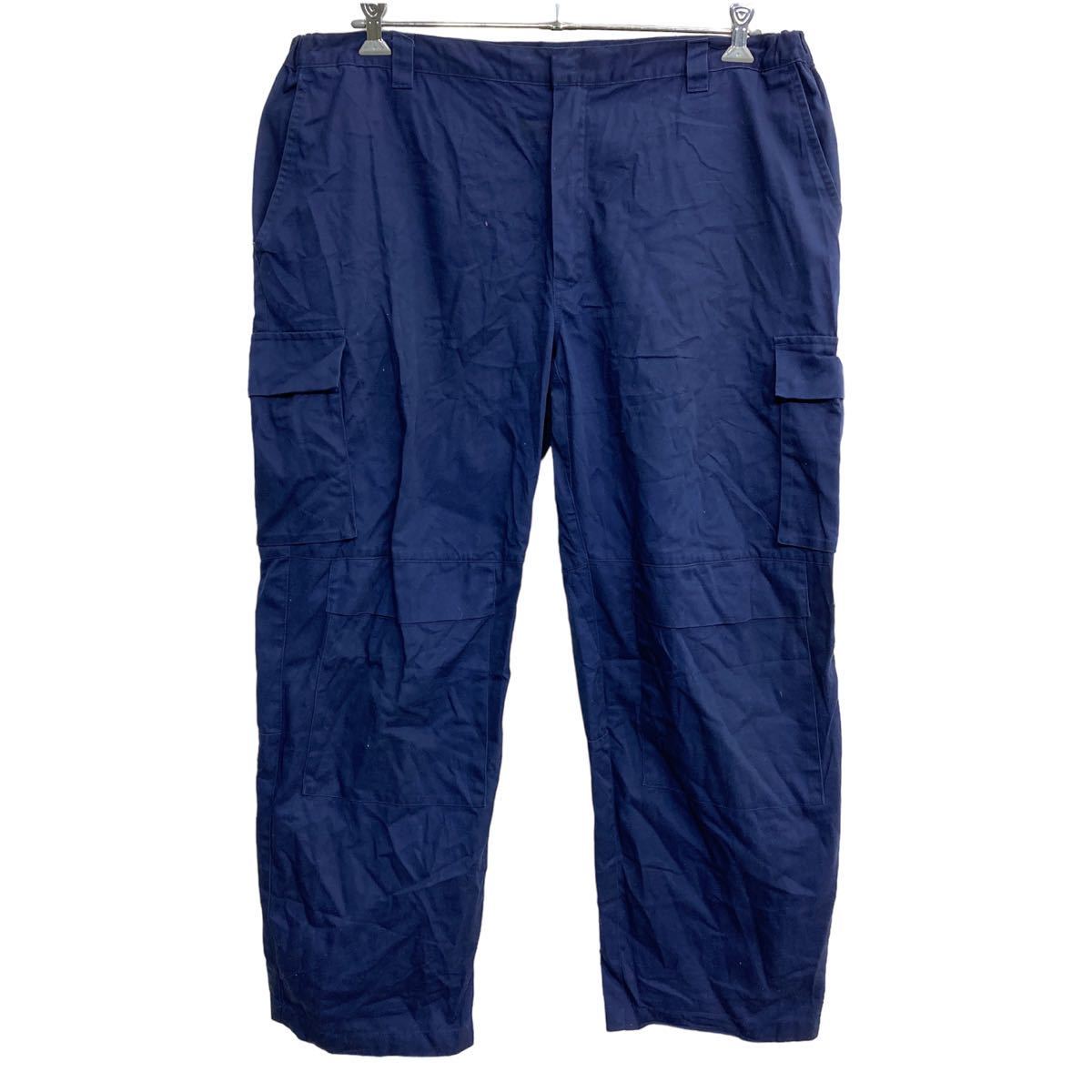 【中古】【古着】 COSALT カーゴパンツ W41 ワークパンツ ビッグサイズ ネイビー 古着卸 アメリカ仕入 2303-214