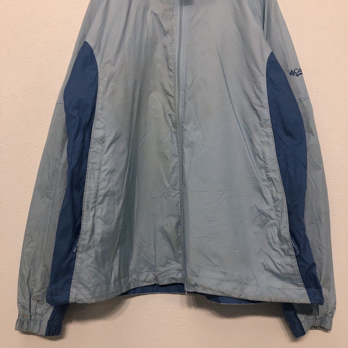【中古】【古着】 columbia マウンテン パーカー XL ブルー コロンビア ビッグサイズ レディース アウトドア 古着卸 アメリカ仕入 a503-5734