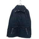 【中古】【古着】 TOMMY HILFIGER ナイロン ジャケット XS ネイビー トミーヒルフィガー レディース コットン ロクヨンクロス 古着卸 アメリカ仕入 a503-5738