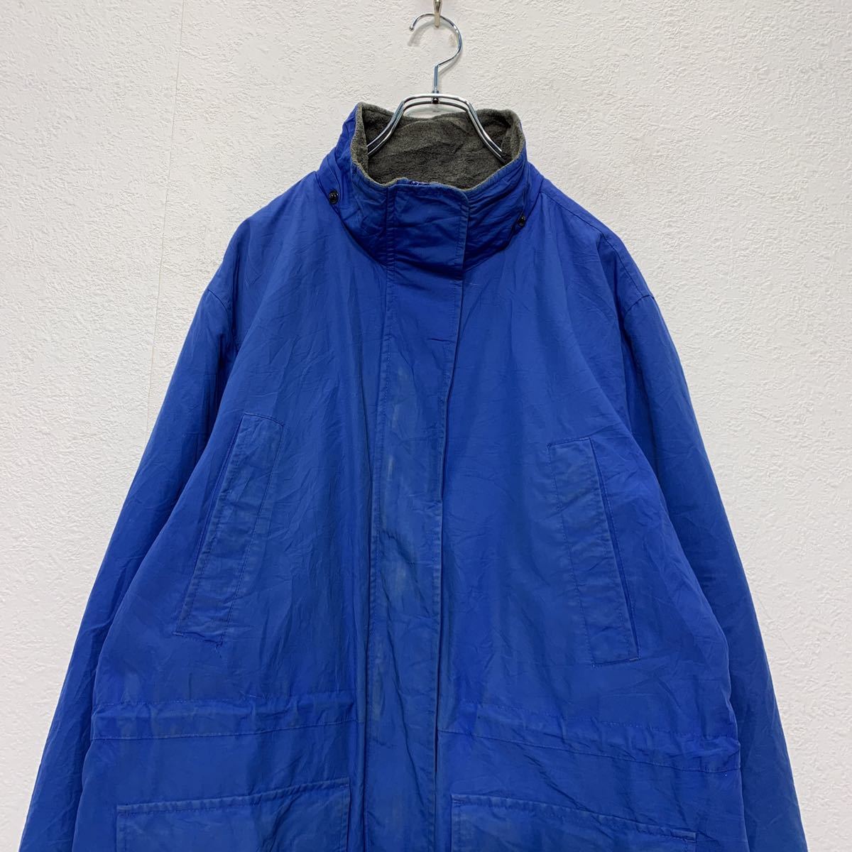【中古】【古着】 LANDS'END ジップアップ ナイロン ジャケット ボーイズ M 10-12 ...