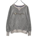 【中古】【古着】 Champion スウェット トレーナー S グレー チャンピオン スポーツ ストリート 古着卸 アメリカ仕入れ a411-5363