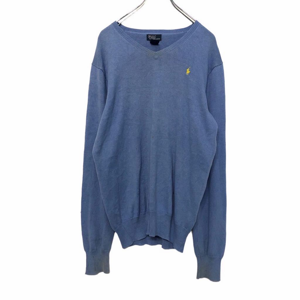 【中古】【古着】 Polo Ralph Lauren Vネ