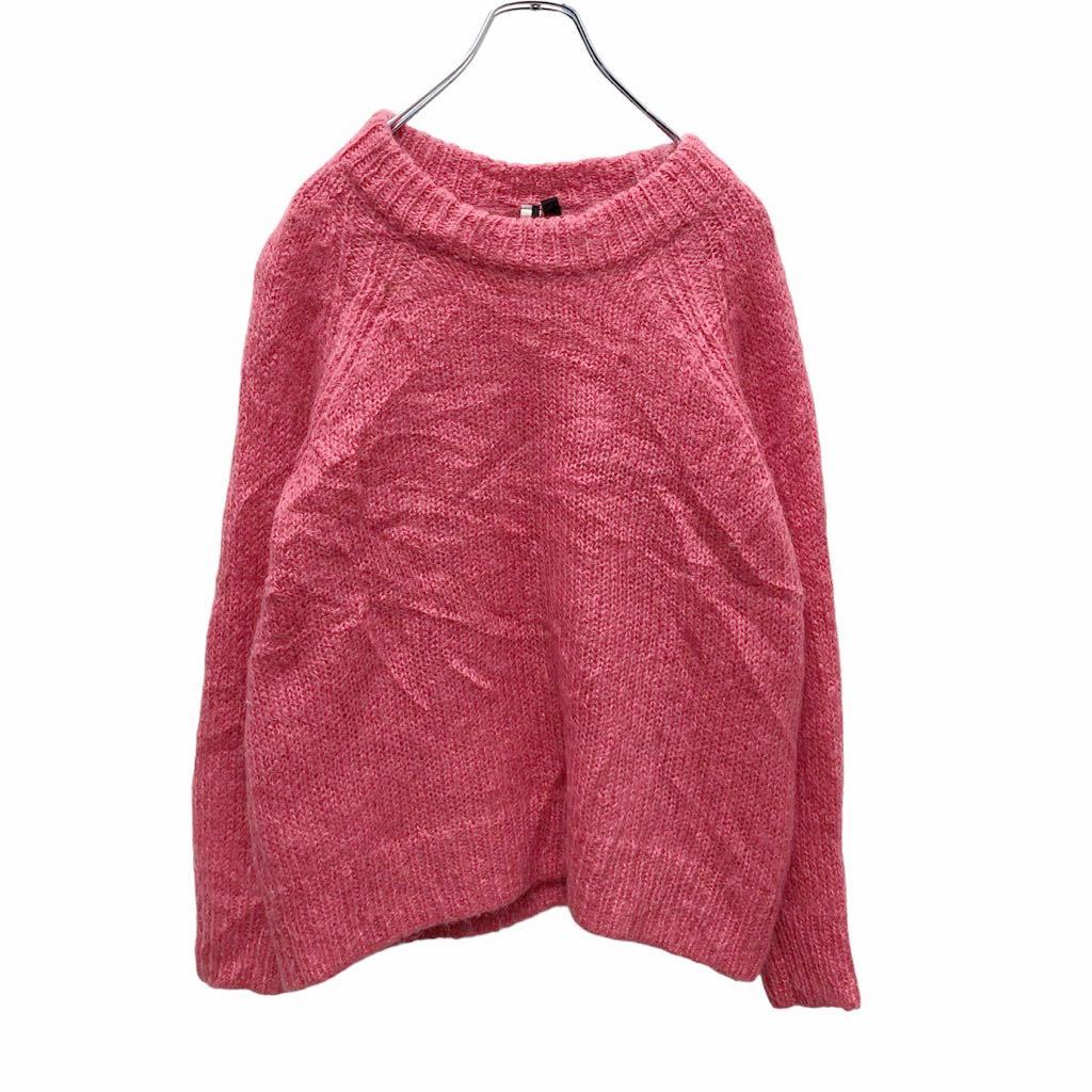 【中古】【古着】 TOPSHOP ニットセーター レディース M ピンク トップショップ モヘア ウール ミックス 古着卸 アメリカ仕入れ a412-5339