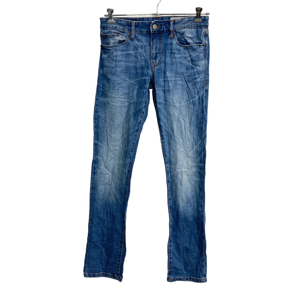 【中古】【古着】 SPRIT_Denim デニムパンツ W30 スリム ブルー 古着卸 アメリカ仕入 2303-1064