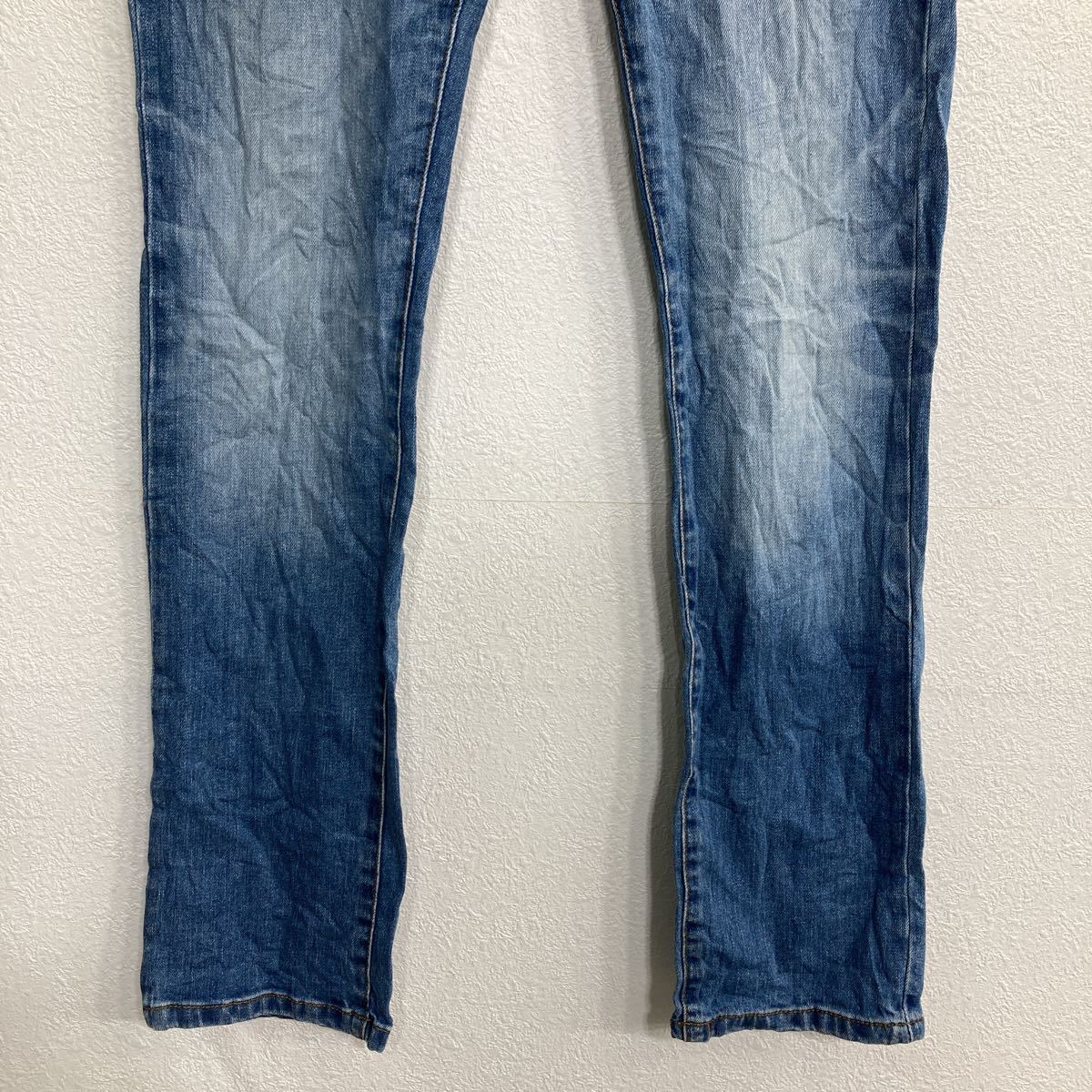 【中古】【古着】 SPRIT_Denim デニムパンツ W30 スリム ブルー 古着卸 アメリカ仕入 2303-1064