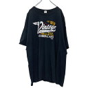 【中古】【古着】 GILDAN 半袖 プリント Tシャツ 3XL ブラック 黒 ギルダン ビッグサイズ 古着卸 アメリカ仕入 a503-7195