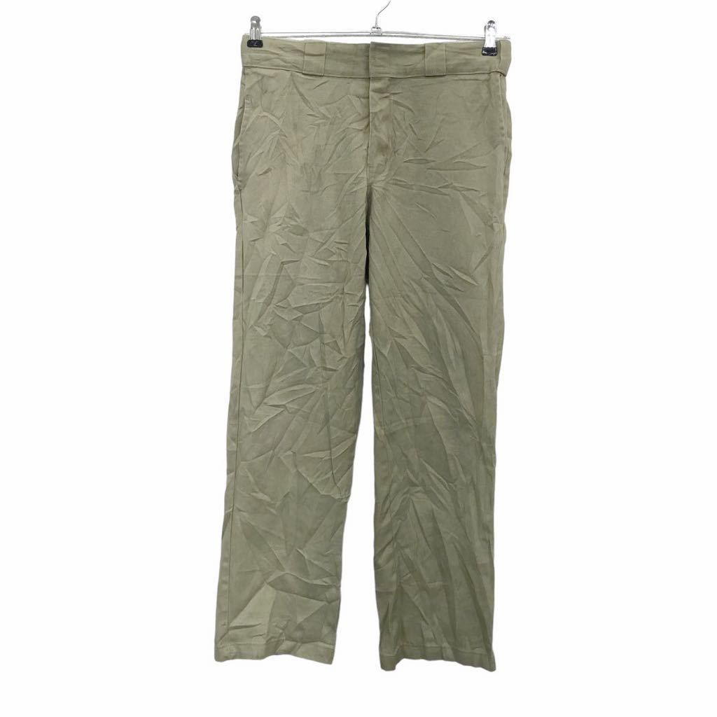 【中古】【古着】 Dickies ワークパンツ w30 ディッキーズ ベージュ 古着卸 アメリカ仕入 2304-407