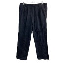  DOCKERS チノパン W40 ドッカーズ タックパンツ ビッグサイズ ブラック 古着卸 アメリカ仕入 2304-577