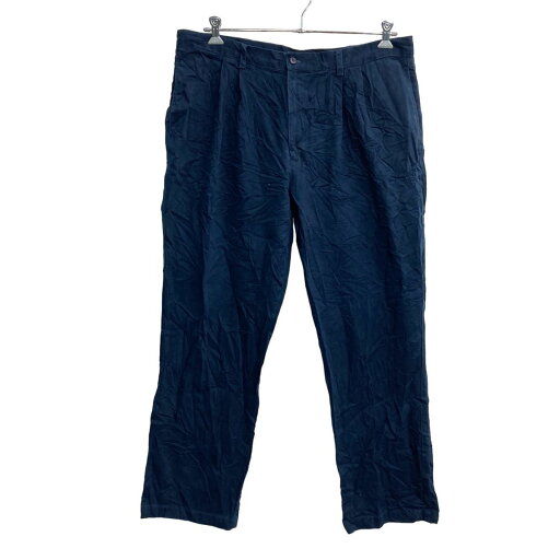 【中古】【古着】 DOCKERS チノパン W40 ドッカーズ タックパンツ ビッグサイズ ネイビー 古着卸 アメリカ仕入 2304-620 【中古】【古着】 DOCKERS チノパン W40 ドッカーズ タックパンツ ビッグサイズ ネイビー 古着卸 アメリカ仕入 2304-620