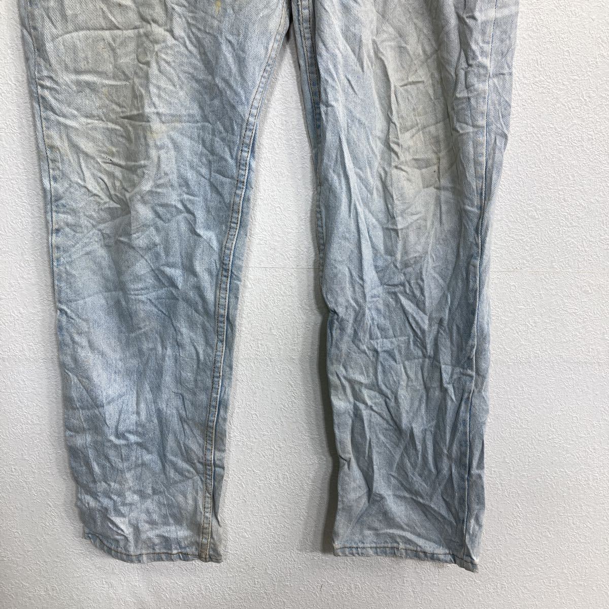 【中古】【古着】 Levi's 540 デニムパンツ W38 リーバイス リラックスフィット ビッグサイズ ライトブルー USA製 古着卸 アメリカ仕入 2304-1090