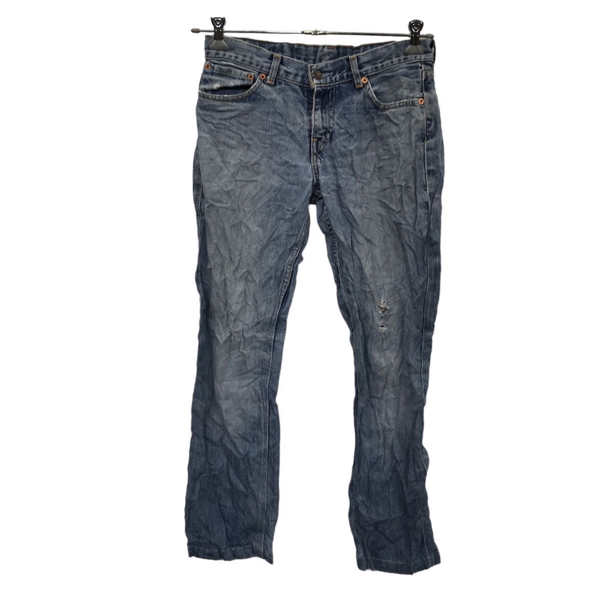 【中古】【古着】 Levi's デニムパンツ W29 リーバイス ブルー スキニー 古着卸 アメリカ仕入 2304-1490