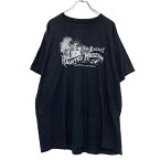 HAUNTED MUSEUM 半袖 プリント Tシャツ XL ブラック ホーンテッドミュージアム ビッグサイズ 古着卸 アメリカ仕入 a504-6039