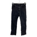 【中古】【古着】 &DENIM デニムパンツ W30 レディース ブラック 古着卸 アメリカ仕入 2304-1598