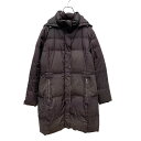 【中古】【古着】 TOMMY HILFIGER ダウンコート Lサイズ トミーヒルフィガー レディース 黒 ブラック 古着卸 アメリカ仕入れ a412-5577