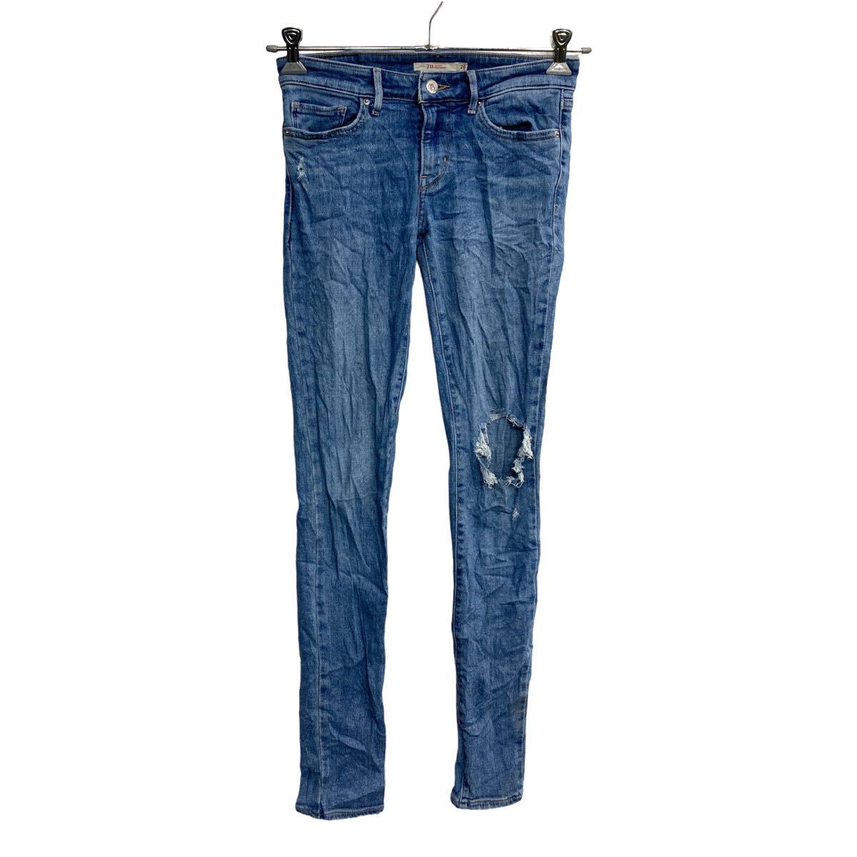 yÁzyÒz Levi's 711 fjpc W26 [oCX fB[X XLj[ Ò AJd 2304-1838