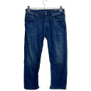 【中古】【古着】 DIESEL デニムパンツ W32 ディーゼル WAYKEE ボタンフライ インディゴ 古着卸 アメリカ仕入 2304-2029