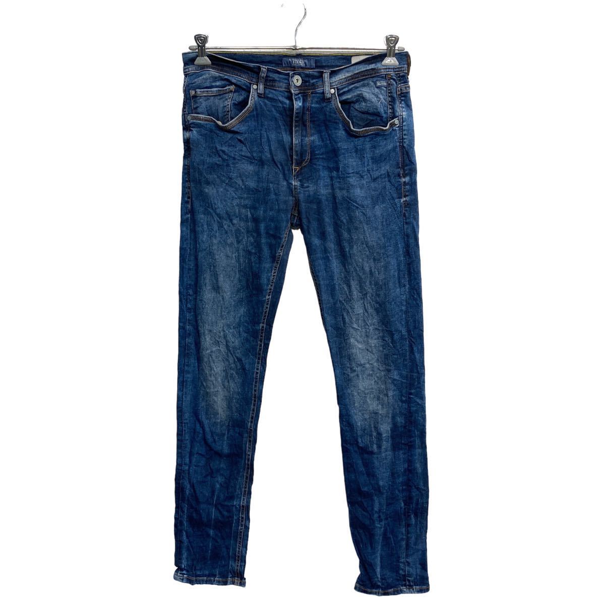 【中古】【古着】 BLEND デニムパンツ W32 スリム インディゴ 古着卸 アメリカ仕入 2305-244