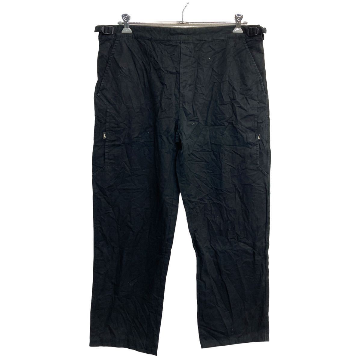【中古】【古着】 Reebok ロングパンツ W40 ジップなし ビッグサイズ ブラック 古着卸 アメリカ仕入 2305-313