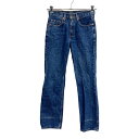 【中古】【古着】 Levi's 553 デニムパンツ W27 リー