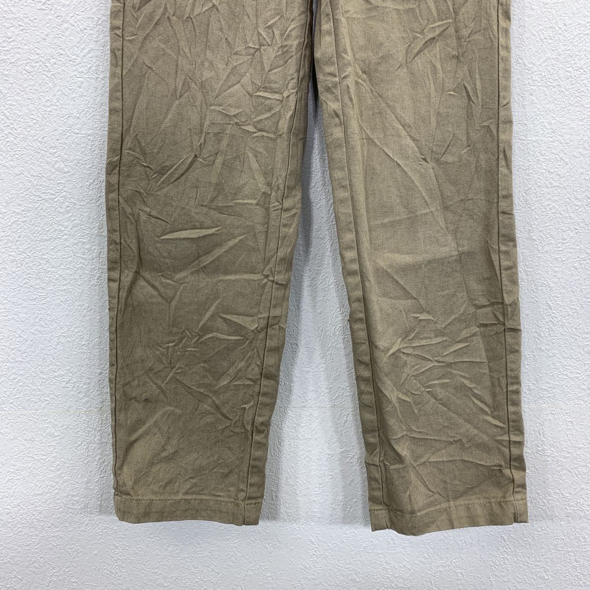 【中古】【古着】 Dickies ワーク・ペインターパンツ W24 ディッキーズ ベージュ 古着卸 アメリカ仕入 2305-643